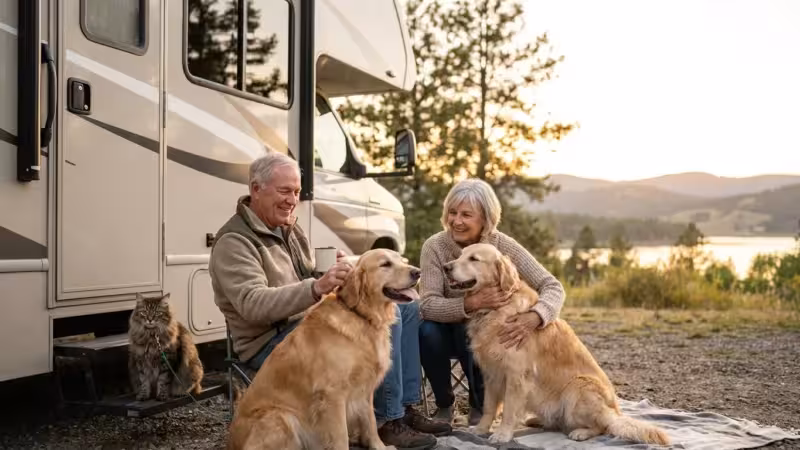 Pets and RVing: Traveling with Furry Friends as a Senior - guide