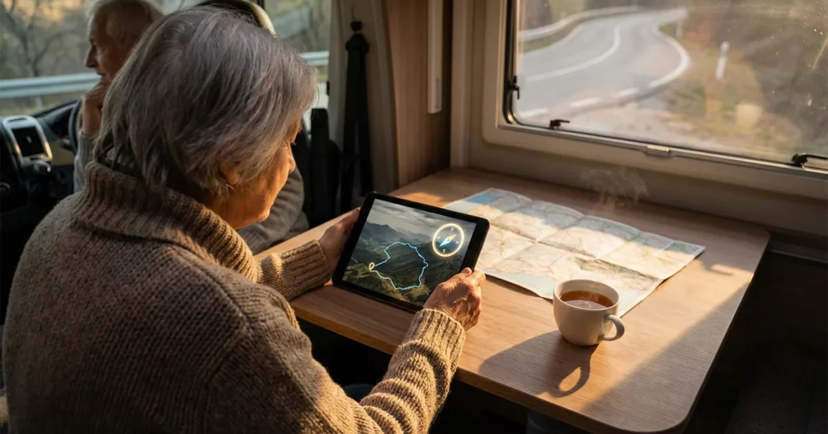 Planning Your RV Route: GPS & Navigation Tips for Seniors - guide