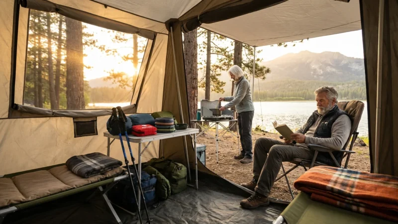 Senior-Friendly Camping Adventures: Gear, Safety, and Comfort - guide