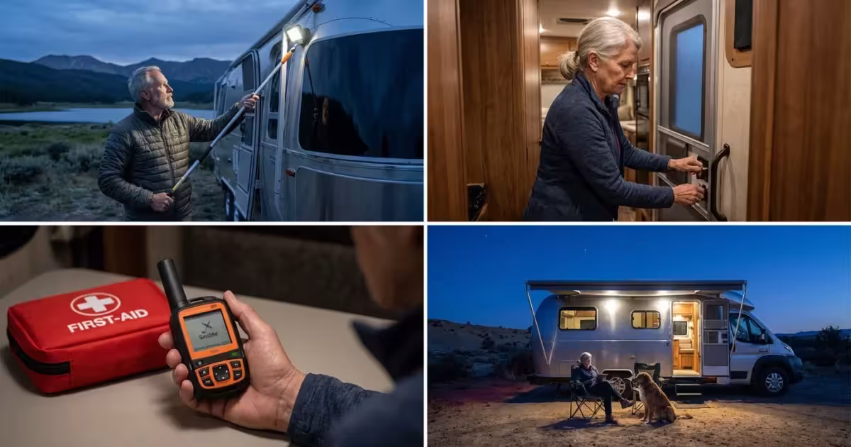 Solo RVing as a Senior: Safety and Security Tips - guide