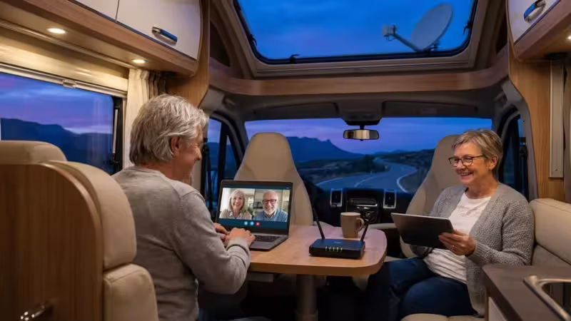 Staying Connected on the Road: RV Internet Options for Seniors - guide